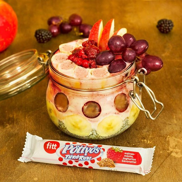 Fitt Túró Rudis chia puding