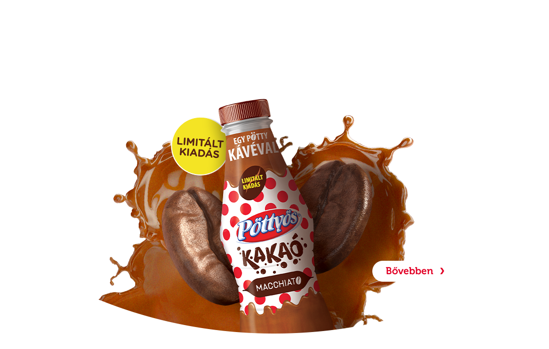 Kávéval minden jobb. Pöttyös Kakaó Macchiato