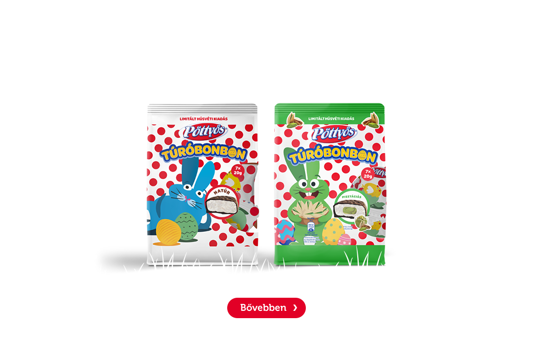 Pöttyös Húsvéti Túróbonbon