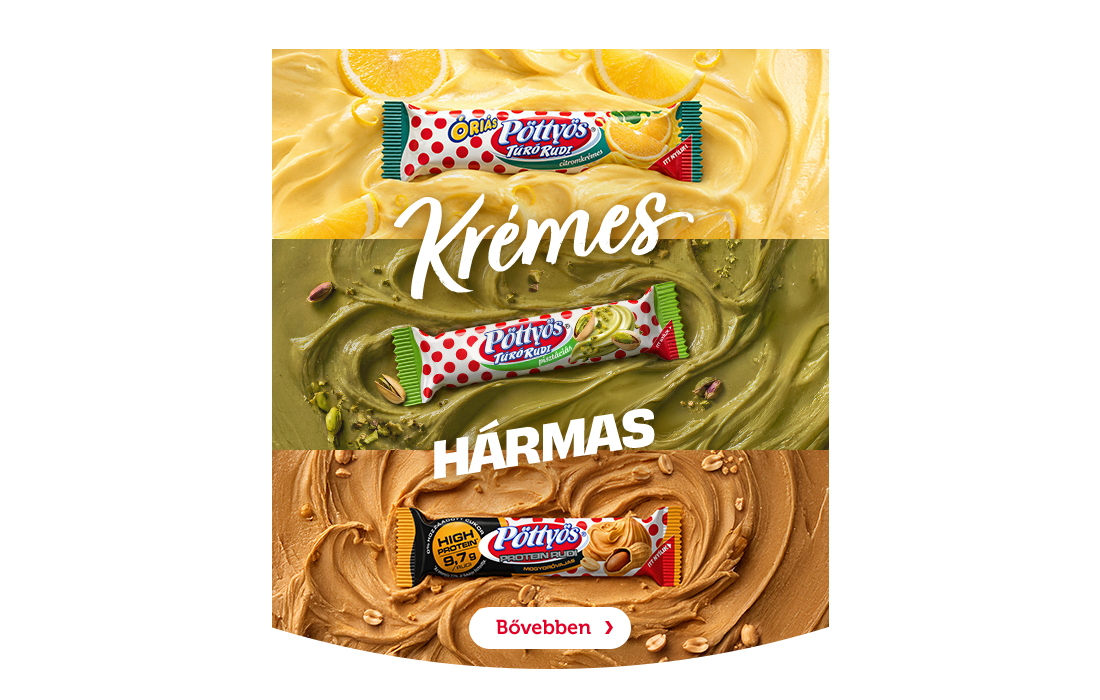 Pöttyös Krémes Hármas