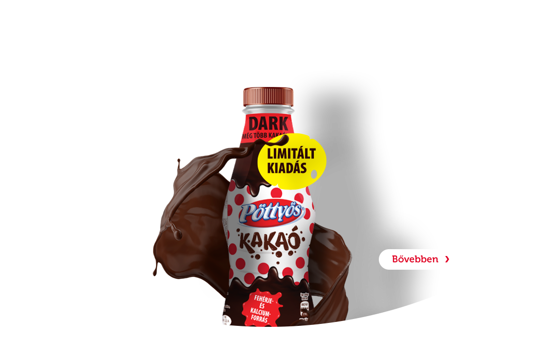 Pöttyös Kakaó új, étcsokis ízben!