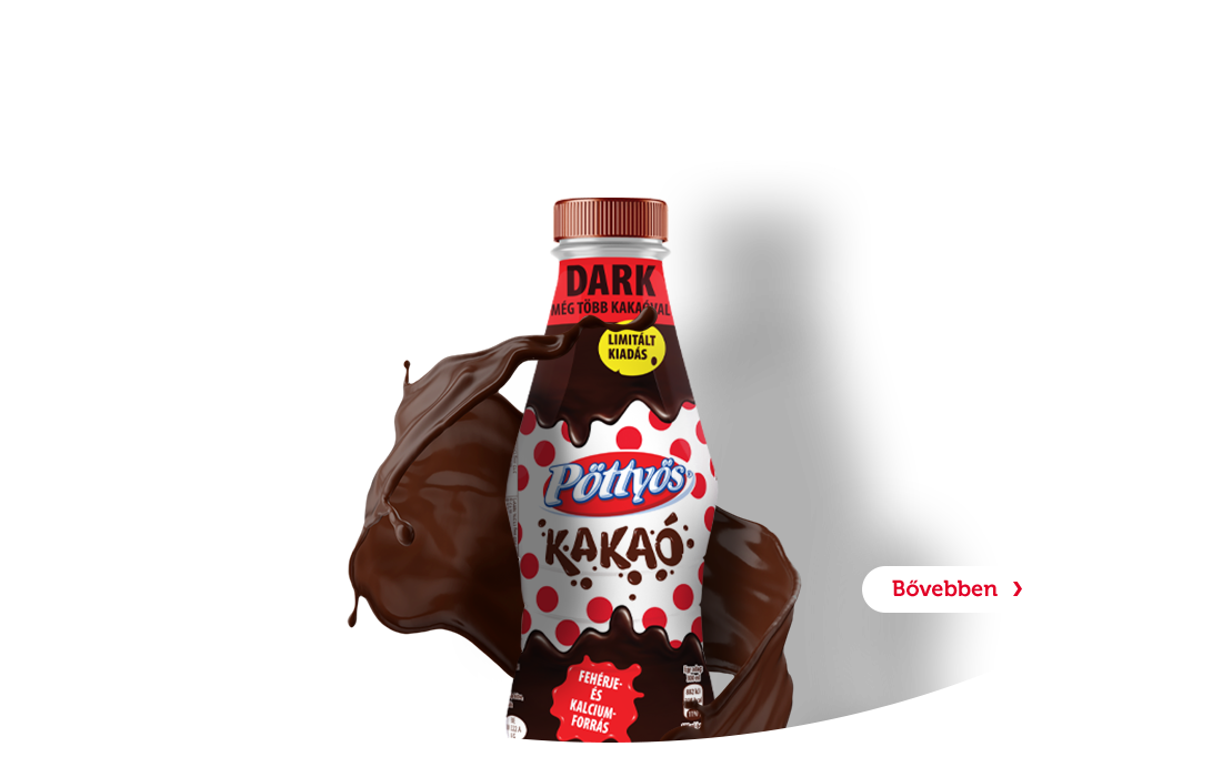 Pöttyös Kakaó új, étcsokis ízben!