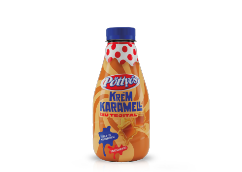 Pöttyös Krém Karamell ízű tejital 300ml