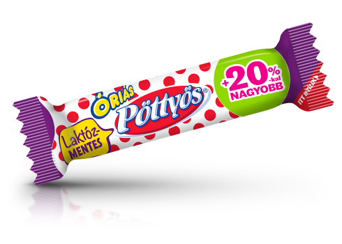 Óriás Pöttyös Rudi, laktózmentes 62g