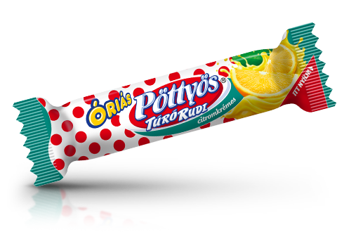 Óriás Pöttyös Túró Rudi, citromkrémes 51g