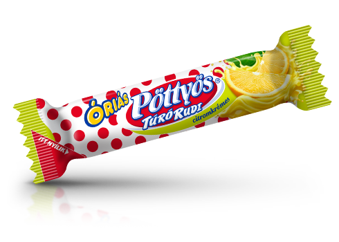 Óriás Pöttyös Túró Rudi, citromkrémes 51g