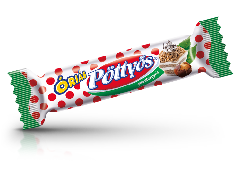 Óriás Pöttyös Rudi, gesztenyés 51g