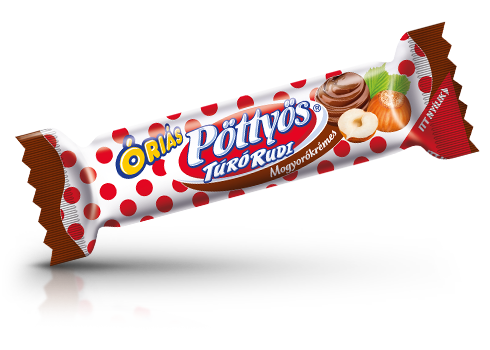 Óriás Pöttyös Túró Rudi Mogyorókrémes 51g