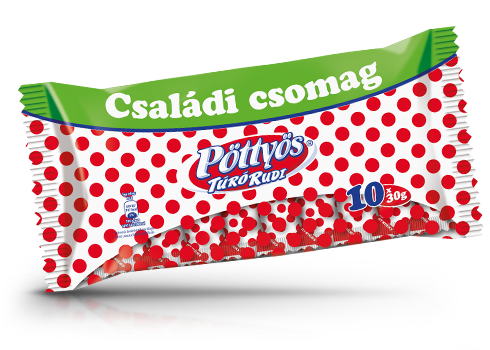 Pöttyös Túró Rudi, natúr 10x30g