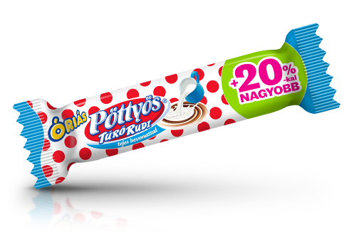 Pöttyös Túró Rudi, tejes bevonattal 62g